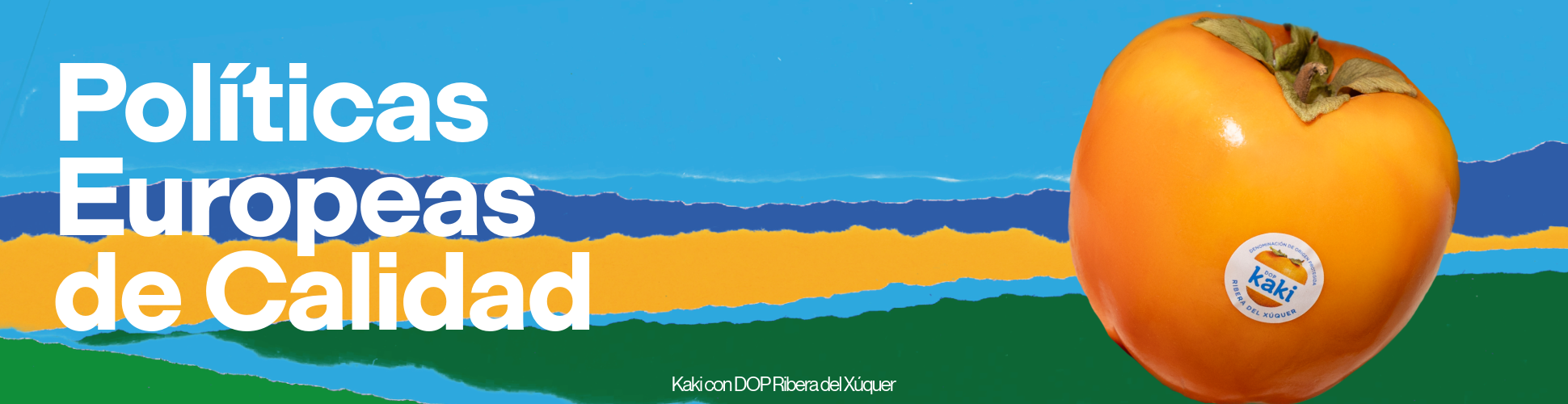 Kaki con DOP — Campaña EU: Políticas Europeas de Calidad