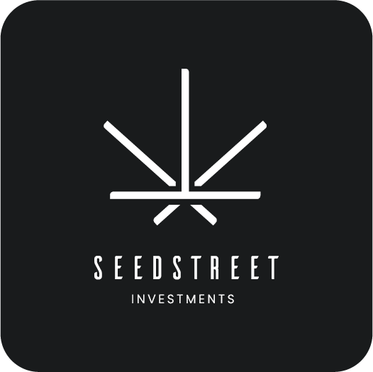 Seedstreet — logo sobre negro